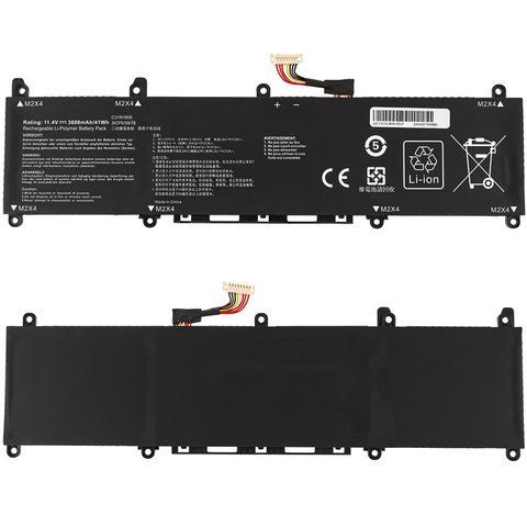 Батарея ASUS C31N1806 акумулятор для ноутбука Vivobook S13 S330UA 11.4V 3600mAh 41Wh Black 0B200-03030000 LBM-142858 фото