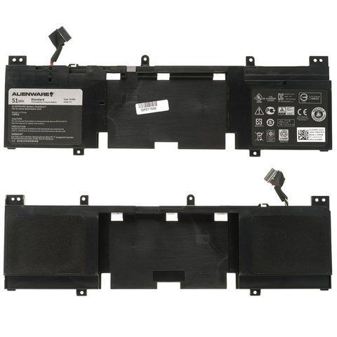 Оригінальна Батарея DELL 3V806 акумулятор для ноутбука Alienware R1, R2 ECHO 13 QHD, P56G, P56G001, P56G002 LBM-056947 фото