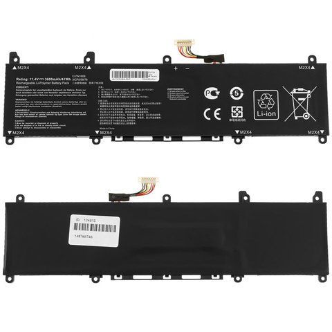 Батарея ASUS C31N1806 акумулятор для ноутбука Vivobook S13 S330UA 11.55V 3640mAh 42Wh Black 0B200-03030000 LBM-124815 фото
