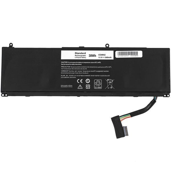Батарея DELL CGMN2 акумулятор для ноутбука Inspiron 3135 3137 3138 11.1V 3400mAh 38Wh Black LBM-140805 фото