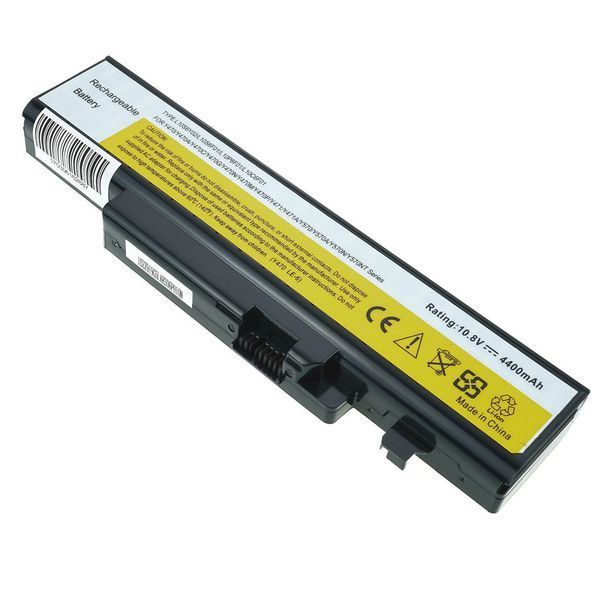 Батарея LENOVO L10S6F01 акумулятор для ноутбука IdeaPad Y470A, Y470G, Y471P, Y570P, Y570, Y570A, Y570D, Y570M, Y570N 10.8V 4400mAh Black LBM-042379 фото