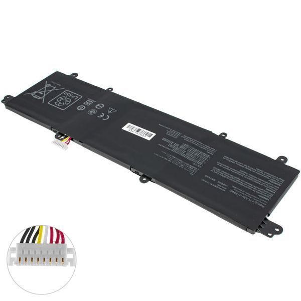 Батарея ASUS C31N1821 акумулятор для ноутбука ZenBook S13 UX392FA 11.55V 4330mAh 50Wh Black LBM-128513 фото