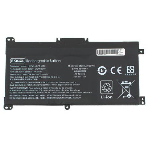 Батарея HP BK03XL акумулятор для ноутбука Pavilion X360 14-BA000 series 11.55V LBM-053069 фото