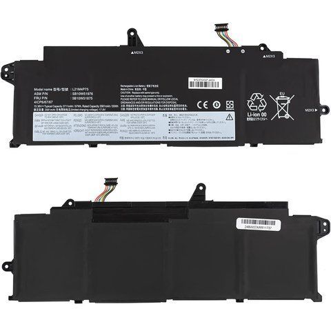 Батарея Lenovo L21M4P75 аккумулятор для ноутбука ThinkPad T14s Gen 3 ThinkPad T14s Gen 4 15.36 3700mAh 57Wh Black LBM-140563 фото