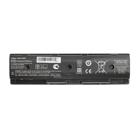 Батарея HP PI06 акумулятор для ноутбука Pavilion14-E000, 15-E000, 17-E000 Series, ENVY 15-j000, 17-j000 TouchSmart Series 11.1V 5200mAh Black LBM-078211 фото