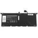 Батарея DELL DXGH8 акумулятор для ноутбука XPS 13 7390 9370 9380 7.6V 5500mAh Black LBM-124808 фото 1