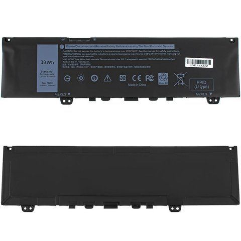 Батарея DELL F62G0 акумулятор для ноутбука Inspiron 13 5370 7370 7386 LBM-139826 фото