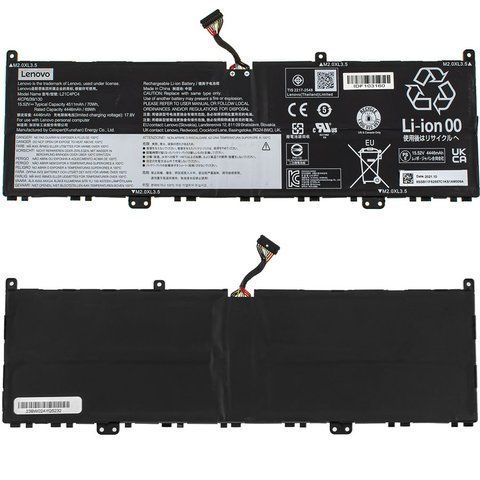 Оригинальная Батарея LENOVO L21C4PC4 аккумулятор для ноутбука Yoga Slim 7 ProX 14ARH7, 14IAH7 15.52V 4511mAh 70Wh Black SB11B53887 LBM-128722 фото