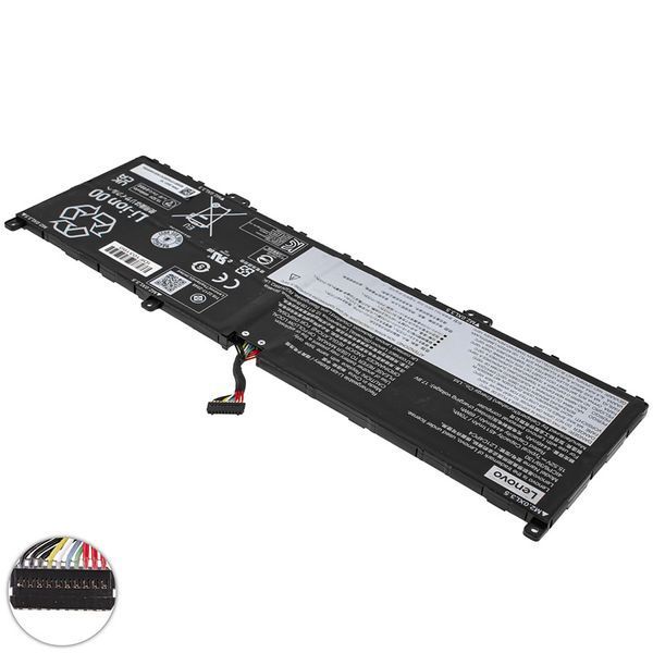 Оригінальна Батарея LENOVO L21C4PC4 акумулятор для ноутбука Yoga Slim 7 ProX 14ARH7, 14IAH7 15.52V 4511mAh 70Wh Black SB11B53887 LBM-128722 фото