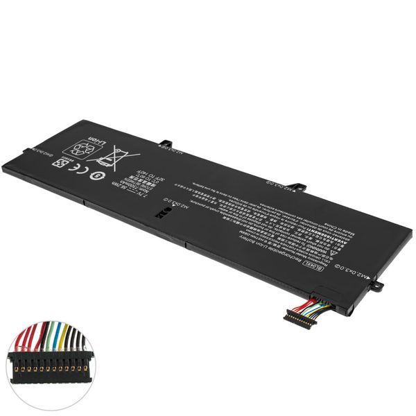 Батарея HP BL04XL аккумулятор для ноутбука EliteBook x360 1040 G5, 1040 G6 7.7V 56.2Wh Black LBM-128450 фото