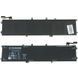 Оригинальная Батарея DELL 6GTPY аккумулятор для ноутбука XPS 15 9550 ВЕРСИЯ 2 , 9560 9570 11.4V 8333mAh 97Wh Black LBM-078528 фото 1
