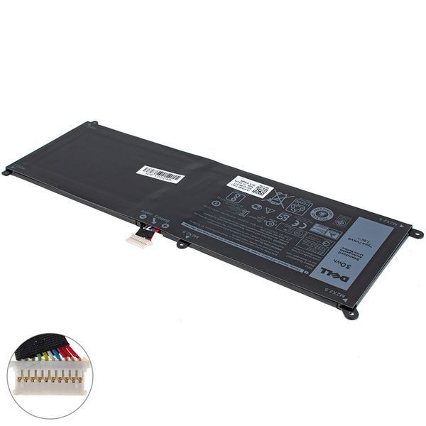 Оригинальная Батарея DELL 7VKV9 аккумулятор для ноутбука Latitude 7275 XPS 9250 7.6V 3910mAh 30Wh Black LBM-138832 фото