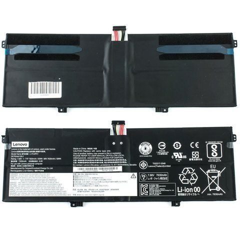 Оригинальная Батарея LENOVO L17C4PH1 аккумулятор для ноутбука Yoga 7 Pro-13IKB, C930-13IKB 7.68V 7820mAh 60Wh Black LBM-089663 фото