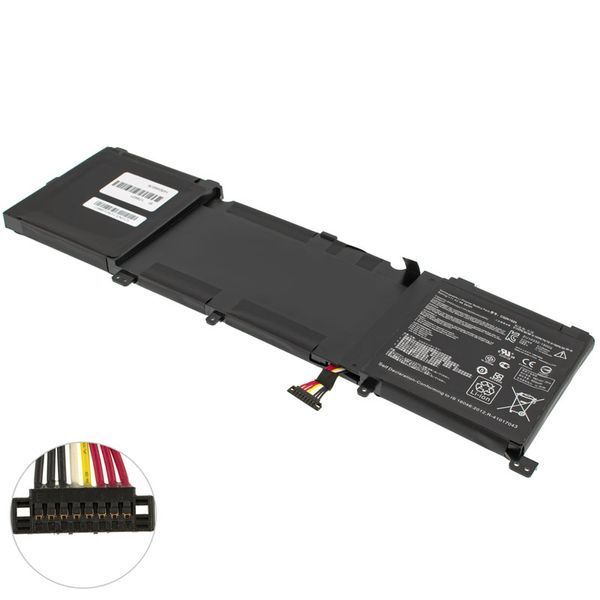 Батарея ASUS C32N1523 акумулятор для ноутбука Zenbook Pro UX501VW 11.4V 8420mAh 96Wh Black 0B200-01250300 LBM-124631 фото
