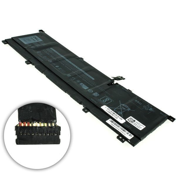 Оригинальная Батарея DELL 8N0T7 аккумулятор для ноутбука XPS 15 9575 Precision 5530 2-in-1 11.4V 6254mAh 75Wh Black LBM-078647 фото