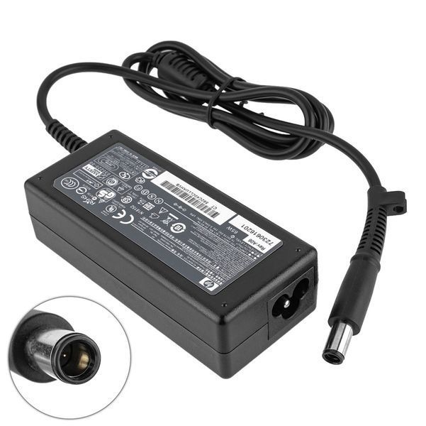 Зарядное устройство для ноутбука HP 19.5V 3.33A 65W 7.4*5.0 pin (блок питания, зарядка) LBM-005028 фото