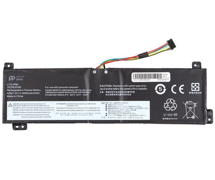 Батарея LENOVO L17L2PB3 аккумулятор для ноутбука IdeaPad V130-15IKB, V330-14ARR, V530-15IKB 7.6V 5B10P54004 LBM-081974 фото