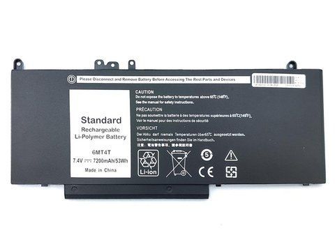 Батарея DELL 6MT4T акумулятор для ноутбука Latitude E5470, E5570, Precision M3510 LBM-067870 фото