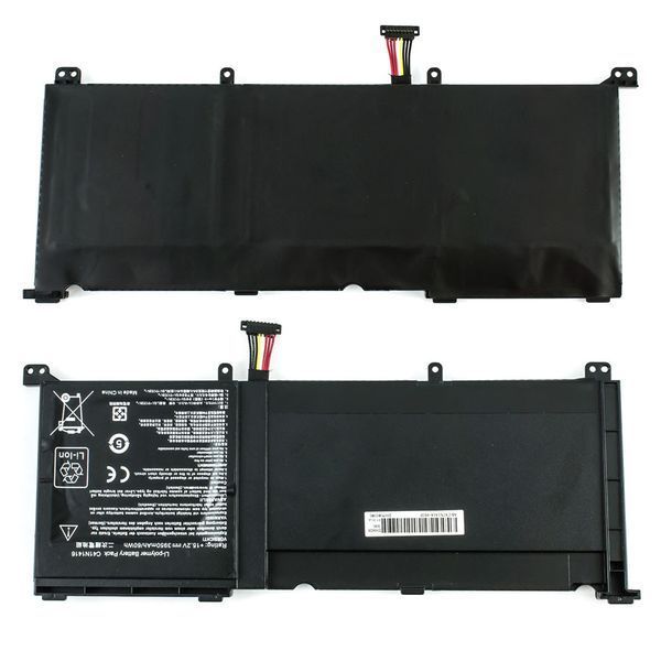 Батарея ASUS C41N1416 аккумулятор для ноутбука Zenbook Pro UX501VW, UX501JW, G501JW 15.2V 3950mAh 60Wh LBM-090065 фото