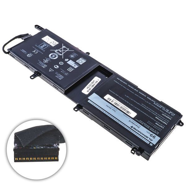 Оригінальна Батарея DELL 9NJM1 акумулятор для ноутбука Alienware 15 R3, 15 R4, 17 R4, 17 R5, P31E001, P31E002, P69F001, P69F002 LBM-075547 фото