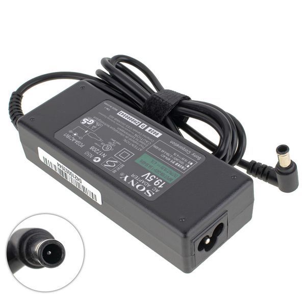 Зарядний пристрій для ноутбука Sony 19.5V 4.7A 92W 6.5*4.4 pin (блок живлення, зарядка) LBM-005144 фото