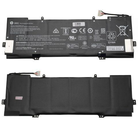 Оригінальна Батарея HP KB06XL акумулятор для ноутбука Spectre x360 15-BL series 11.55V 6860mAH 79.2Wh 902401-2C1 LBM-082167 фото
