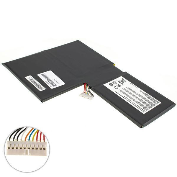 Батарея MSI BTY-M6F акумулятор для ноутбука GS60 MS-16H2 MS-16H4 2PL 6QE 2QE 2PE 2QC 2QD 6QC 6QC-257XCN 11.4V 4640mAh Black LBM-124819 фото