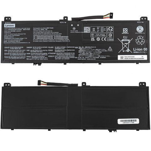 Оригинальная Батарея LENOVO L22D4PA1 аккумулятор для ноутбука Yoga 7 14ARP8, 7 14IRL8, 7 16IRL8 15.36V 4623mAh 71Wh Black 5B11K38963 LBM-140079 фото