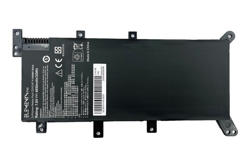 Батарея C21N1347 акумулятор для ноутбука Asus A555L F555L F555U R556L VM510L VM590L X555L X555U X555Y LBM-065650 фото