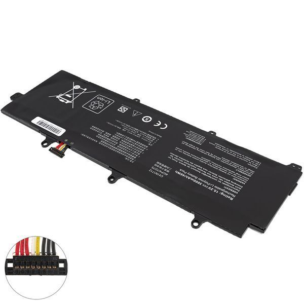 Батарея ASUS C41N1712 акумулятор для ноутбука Zephyrus GX501VI, GX501VIK, GX501VSK series 15.4V 3000mAh Black 0B200-02380100 LBM-140778 фото