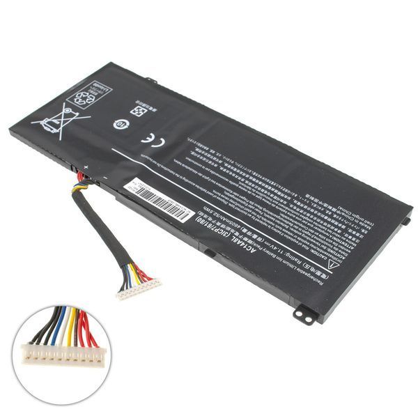 Батарея Acer AC14A8L акумулятор для ноутбука Aspire VN7-571, VN7-571G, VN7-591, VN7-591G, VN7-791, VN7-791G, V15 Nitro series 11.4V 4605mAh 52.5Wh Black LBM-134989 фото
