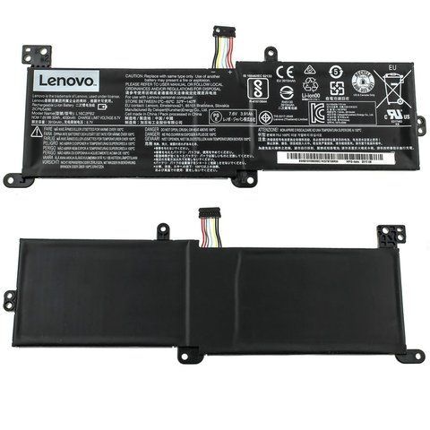 Оригинальная Батарея LENOVO L16C2PB2 аккумулятор для ноутбука IdeaPad 320-15IAP, 320-15ISK, 320-15IKB 7.6V 4030mAh 30Wh Black 5B10Q56955 LBM-081310 фото