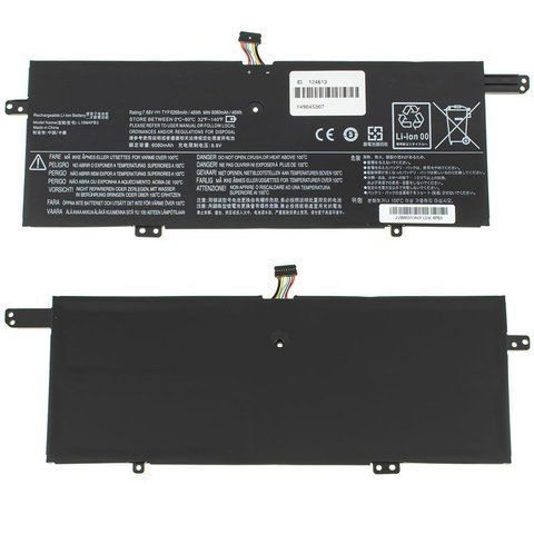 Батарея LENOVO L16C4PB3 аккумулятор для ноутбука IdeaPad 720S-13IKB, 720S-13ARR series 7.72V 48Wh Black 5B10N00766 LBM-124613 фото