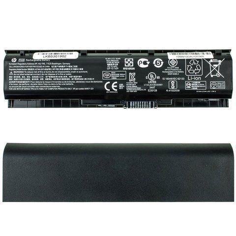 Оригінальна Батарея HP PA06 акумулятор для ноутбука Omen 17-W000, 17-W200; Pavilion 17-AB000, 17-AB200, 17t-AB200 series 10.95V 5663mAh 62Wh LBM-081943 фото