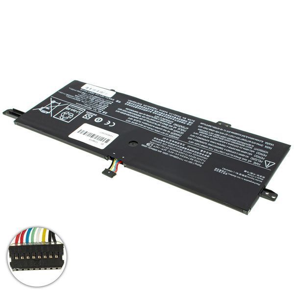 Батарея LENOVO L16C4PB3 акумулятор для ноутбука IdeaPad 720S-13IKB, 720S-13ARR series 7.72V 48Wh Black 5B10N00766 LBM-124613 фото