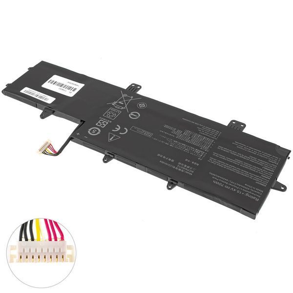 Батарея ASUS C41N1804 аккумулятор для ноутбука ZenBook Pro 14 UX450FD, UX450FDX 15.4V 4550mAh 70Wh Black 0B200-02980100 LBM-124632 фото