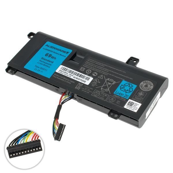 Оригинальная Батарея DELL G05YJ аккумулятор для ноутбука Alienware M14X R3, R4, 14D-1528, A14, P39G LBM-120608 фото