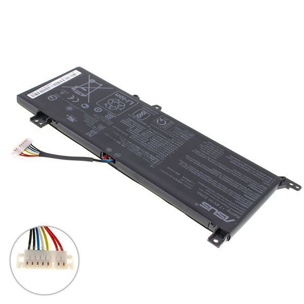 Оригинальная Батарея ASUS B21N1818-3 аккумулятор для ноутбука X509JP, X509JA, X509JB 7.6V 32Wh Black 0B200-03450500 LBM-089916 фото