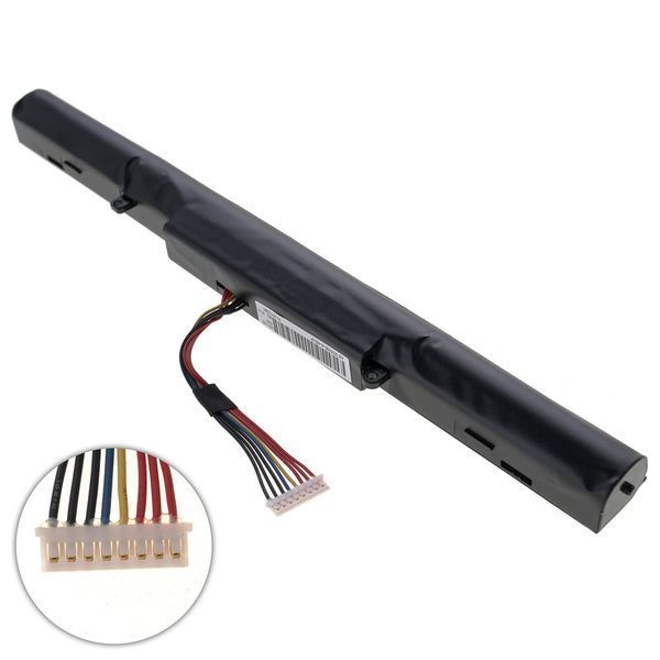 Батарея ASUS A41-X550E аккумулятор для ноутбука X450JF, X550DP, X751MD, X751MA, X750JA, X751LA 14.4V 2200mAh Black LBM-068367 фото