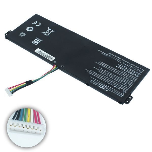 Батарея Acer AC14B8K аккумулятор для ноутбука Aspire E5-771, ES1-511, V3-371 series 15.2V 2200mAh, Black LBM-062352 фото