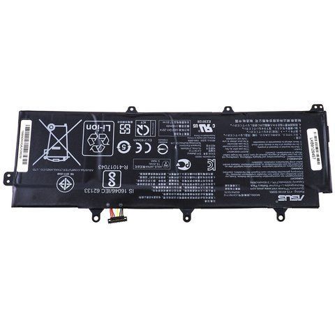 Оригінальна Батарея ASUS C41N1712 акумулятор для ноутбука Zephyrus GX501VI, GX501VIK, GX501VSK series 15.4V 3160/3255mAh 50Wh Black 0B200-02380100 LBM-067984 фото