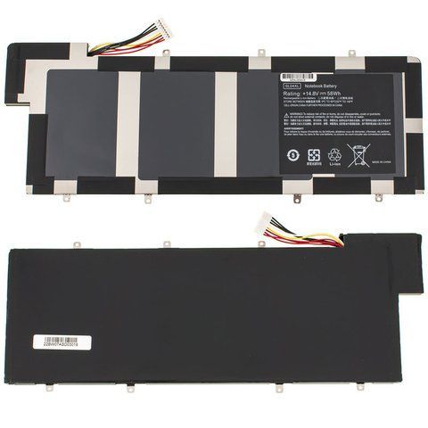 Батарея HP SL04XL акумулятор для ноутбука Envy Spectre 14-3000 series 14.8V 3900mAh 58Wh Black 665460-001 LBM-124583 фото