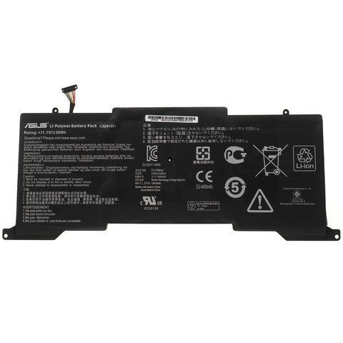 Оригінальна Батарея ASUS C32N1301 акумулятор для ноутбука ZenBook UX31LA 11.1V 4400mAh 50Wh Black 0B200-00510000 LBM-055014 фото