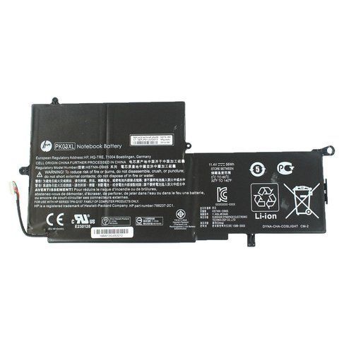 Оригінальна Батарея HP PK03XL акумулятор для ноутбука Spectre X360 13-4100, 13-W000 11.4V 4810mAh 56Wh Black HSTNN-DB6S LBM-053089 фото