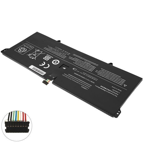 Батарея LENOVO L16M4P60 аккумулятор для ноутбука Yoga 920-13IKB series 7.4V 9300mAh 68.8Wh Black LBM-139349 фото