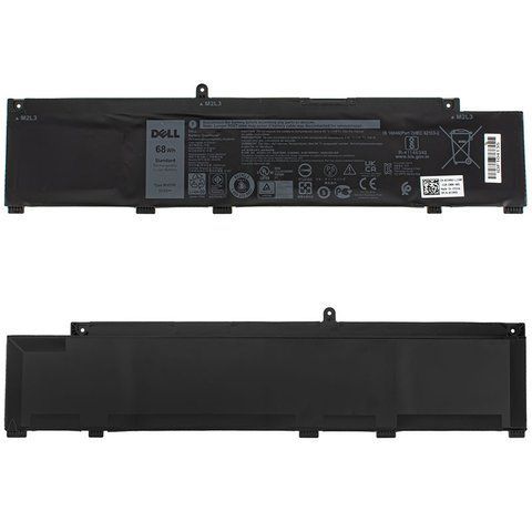 Оригінальна Батарея DELL MV07R акумулятор для ноутбука G3 15 3500 G5 5590 G5 5500 G5 5505 G7 7590 G7 7790 G3 3590 15.2V 4255mAh 68Wh Black LBM-125018 фото