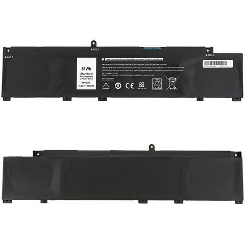 Батарея DELL MV07R акумулятор для ноутбука G3 15 3500 G5 5590 G5 5500 G5 5505 G7 7590 G7 7790 G3 3590 15.2V 4000mAh 61Wh Black LBM-142849 фото