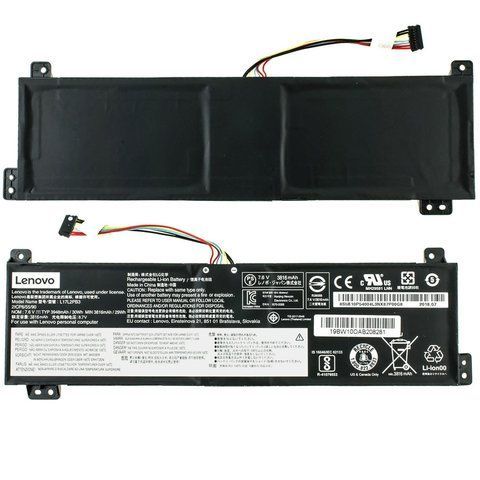 Оригинальная Батарея LENOVO L17L2PB3 аккумулятор для ноутбука IdeaPad V130-15IKB, V330-14ARR, V530-15IKB 7.6V 3940mAh 30Wh Black 5B10P54004 LBM-081974 фото
