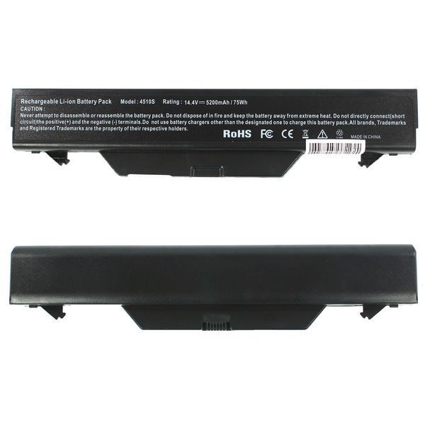 Батарея для HP ProBook 4510s, 4710s, 4515s, 4720s, 14.4V 5200mAh 75Wh LBM-068214 фото
