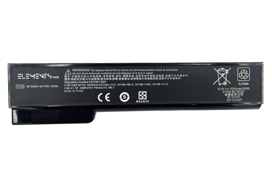 Батарея HP CC06 аккумулятор для ноутбука EliteBook 8460p, 8460w, 8470p, Probook 4445s, 4446s, 6360b, 6460b, 6465b, 6560b, 6565b 10.8V LBM-140908 фото